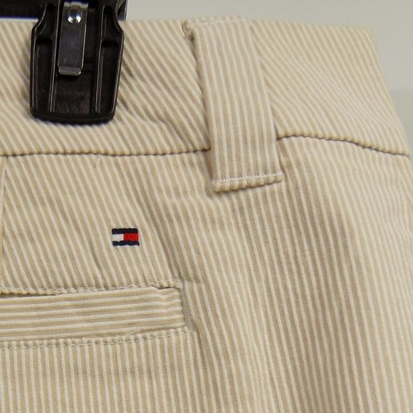 Tommy Hilfiger Raised Pinstripe Shorts Size 10 - Picture 3 of 6